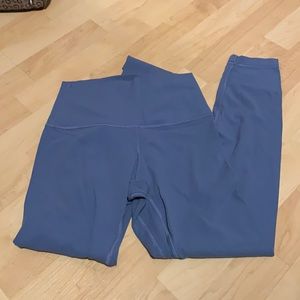 Light blue Lululemon align 25 inch